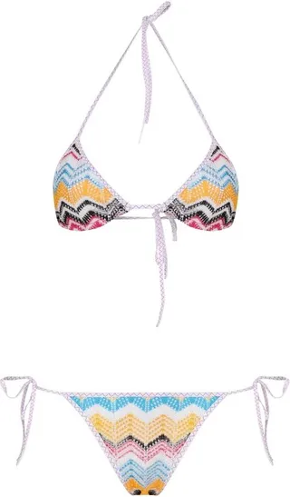 Missoni Zig-Zag Printed Bikini Set