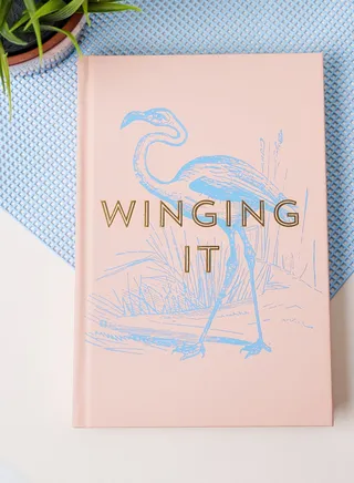 Flamingo "Winging It" Vintage Sass