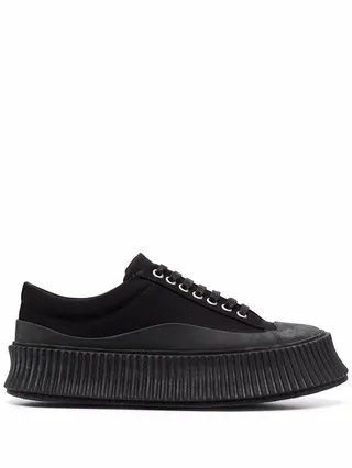 Platform-Sole Sneakers