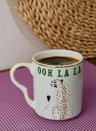 Cheetah Ohh La La Small Mug