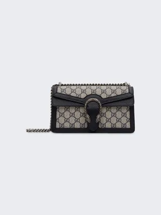 Dionysus GG Small Shoulder Bag Beige and Blue