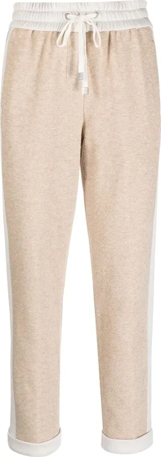 Drawstring Cropped Trousers