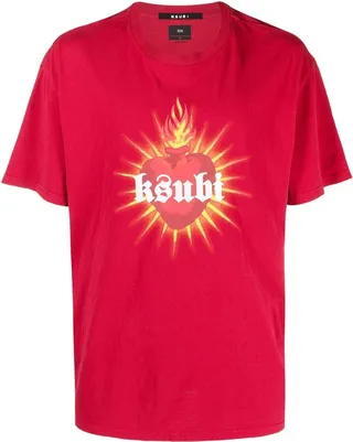 graphic print cotton T-shirt
