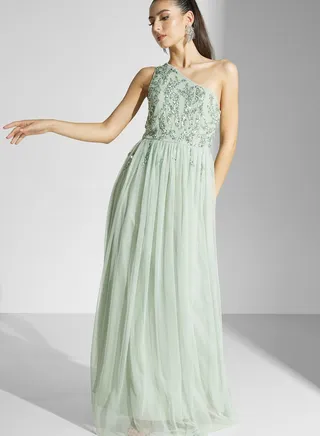 Embellished Maxi Dress