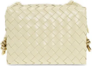 Bottega Veneta Loop Woven Zipped Camera Bag