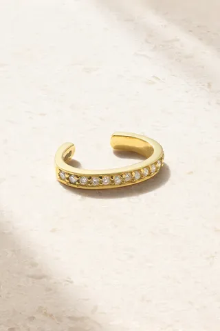 Anita Ko - 18-karat Gold Diamond Ear Cuff - One size