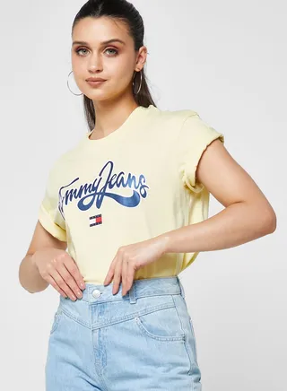 Round Neck Graphic T-Shirt