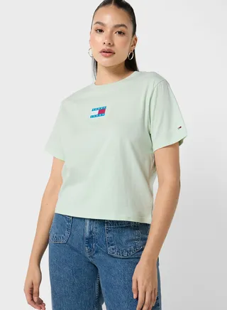 Round Neck Logo T-Shirt