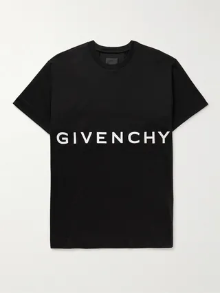 Logo-Embroidered Cotton-Jersey T-Shirt