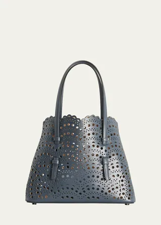 Mina Mini Cutout Top Handle Bag