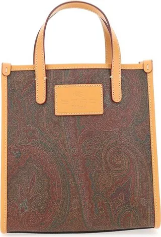 Etro Paisley Printed Tote Bag