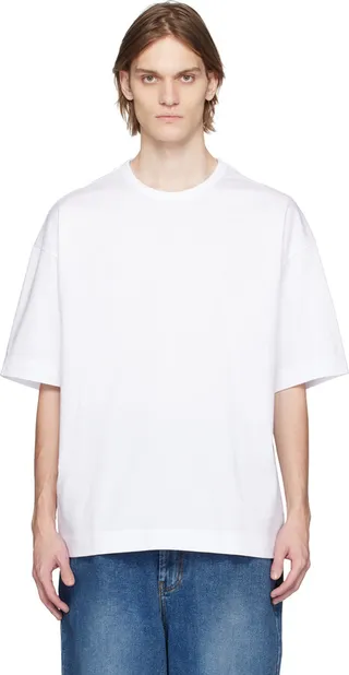 Juun.J White Niki Hare Edition T-Shirt