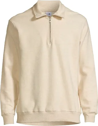 Weston 3454 Half-Zip Pullover Long-Sleeve Sweater