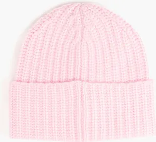 Kinsale ribbed cashmere beanie