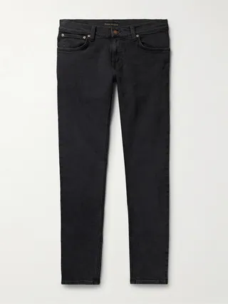 Tight Terry Skinny-Fit Jeans