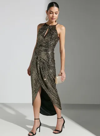 Front Side Slit Dress