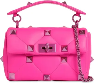 Medium Roman Stud leather shoulder bag