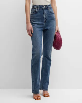 Valen High-Rise Slim Bootcut Jeans