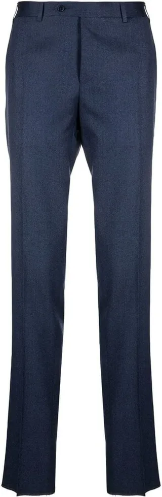 Straight-Leg Tailored Trousers