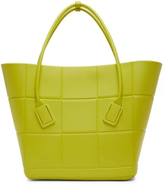 Bottega Veneta Green Medium Arco Tote