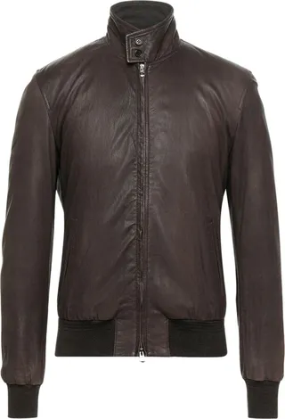 Down Jacket Dark Brown