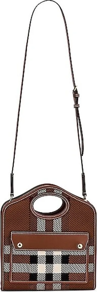 Burberry Mini Pocket Bag in Brown