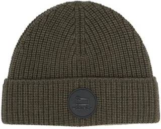 Logo-Patch Virgin Wool Beanie