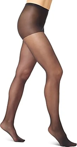 Hue 30 Denier Sheer Coverage Control Top Tights