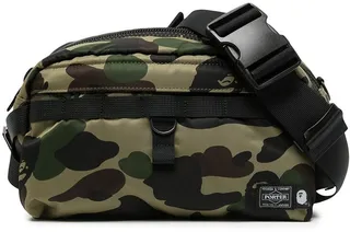 Camouflage-Print Belt Bag