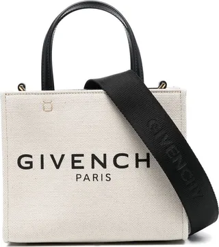 GIVENCHY- G-tote Mini Canvas Shopping Bag