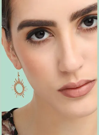 Gold Plated Designer Party Drop Earring For Women