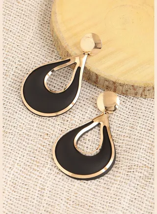Gold Plated Party Designer Drop Earring For Women