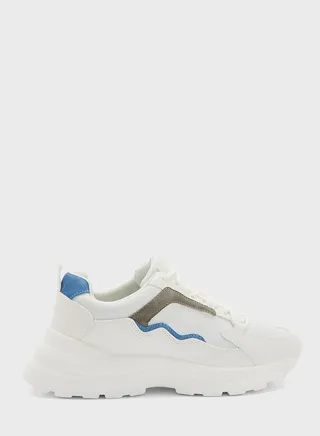 Colourblock Sole Detail Sneaker
