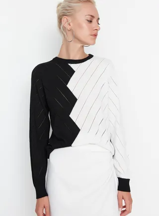 Color block Sweater