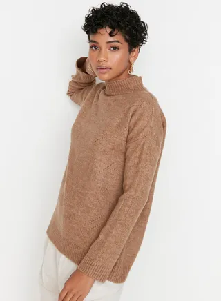 High Neck Sweater