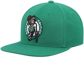 Men's Mitchell & Ness Kelly Green Boston Celtics Ground 2.0 Snapback Hat