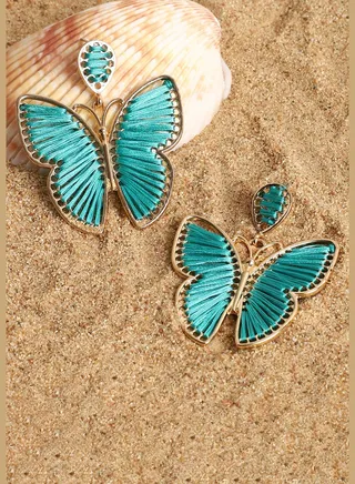 Gold Plated Designer Drop Earring