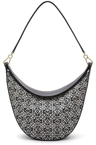 Loewe Loewe Luna Anagram Bag in Navy