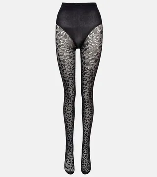 Patterned tights