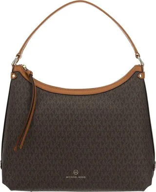 Michael Michael Kors Maeve Logo Detailed Zipped Tote Bag