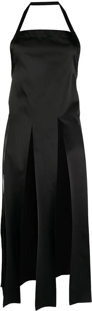 Fringed Halterneck Apron Top