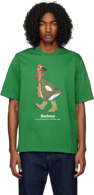 Barbour Green Noah Edition T-Shirt