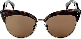 56MM Browline Sunglasses