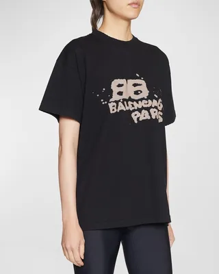 Medium Fit T-Shirt with Dyed Logo