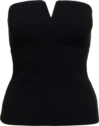 Viscose Bustier Top