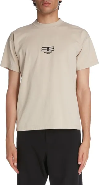 Men's License Logo Cotton T-Shirt