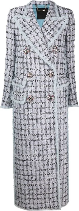 Tweed Maxi Coat