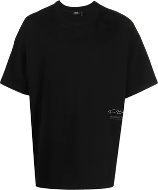 logo patch-detail T-shirt