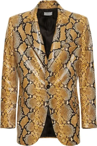 Python print leather jacket