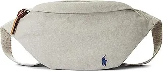 Polo Ralph Lauren Canvas Waist Pack (Grey Fog) Travel Pouch